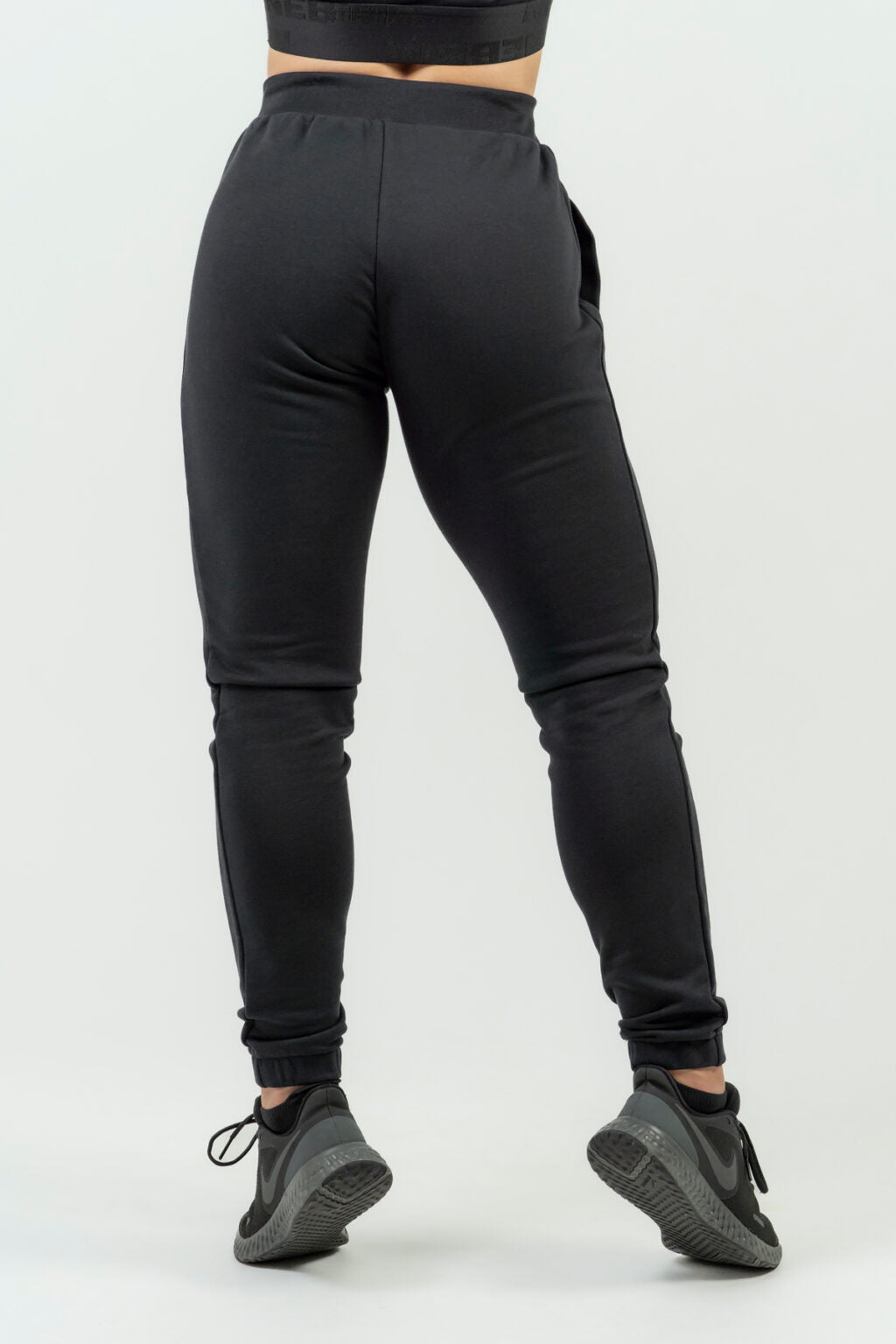 Nebbia Jogger Pants 846 Black – high waist | Nebbia Activewear (2/9)