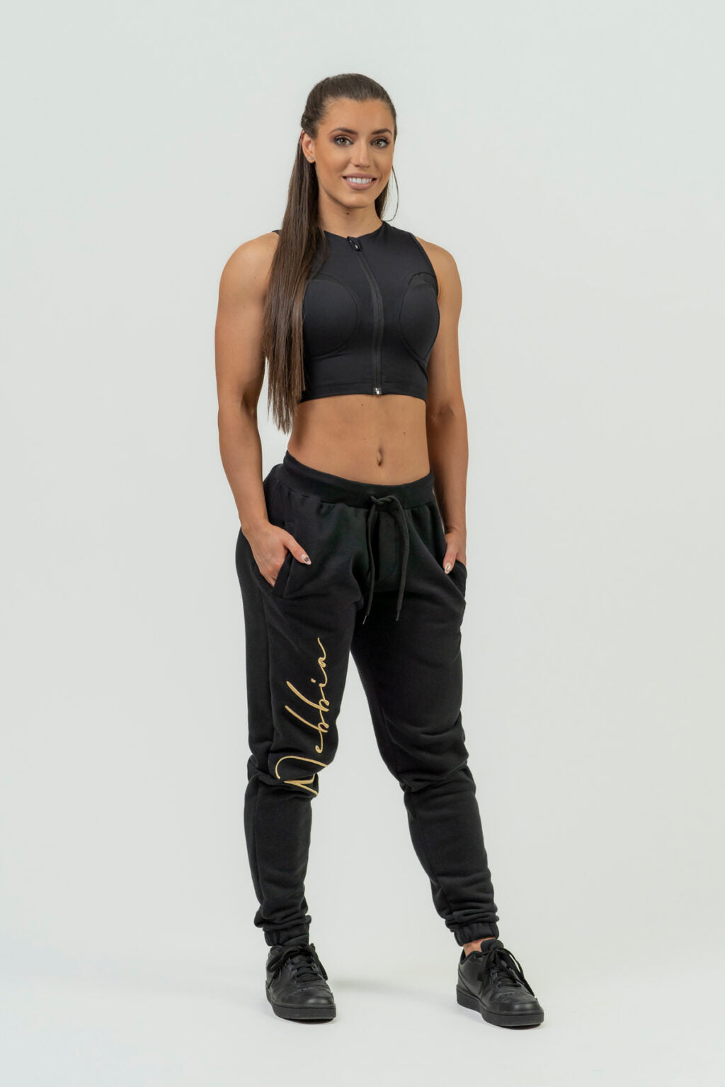 Nebbia Jogger Pants 846 Black – high waist | Nebbia Activewear (7/9)
