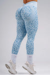 Leggings push-up Nebbia 849 Blue Leopard | PRIMAL