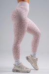 NEBBIA 849 Leggings Push-Up Leopardati Rosa | PRIMAL