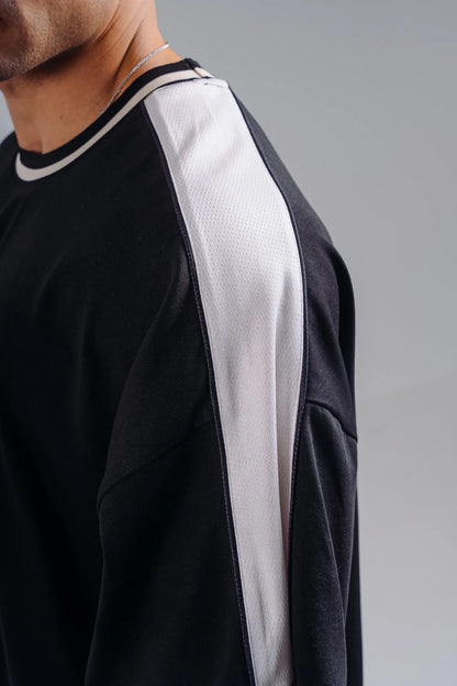 NEBBIA 869 T-shirt Oversize Nera | PRIMAL
