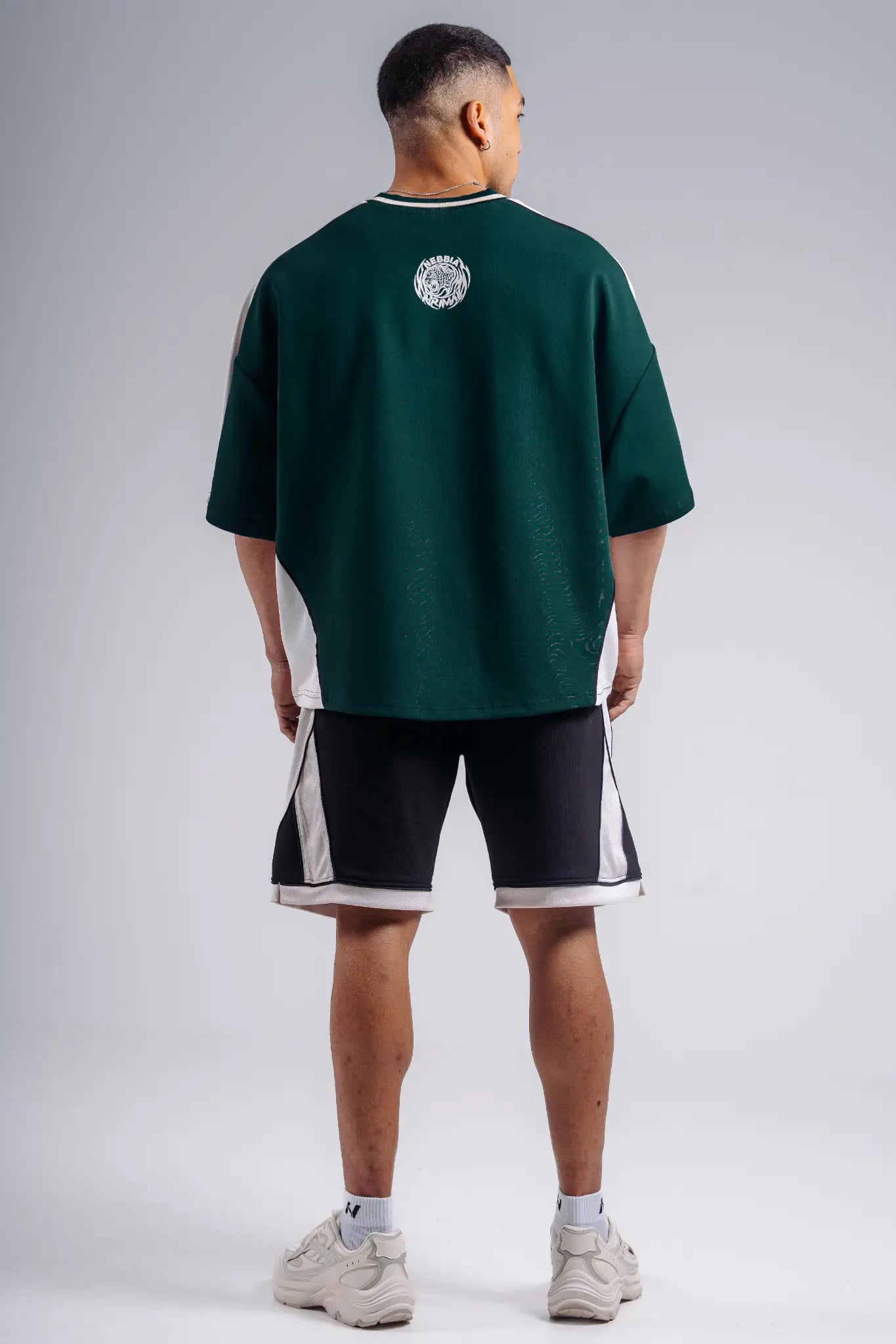 T-shirt Oversize NEBBIA 869 Verde Pino | PRIMAL