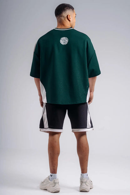 T-shirt Oversize NEBBIA 869 Verde Pino | PRIMAL
