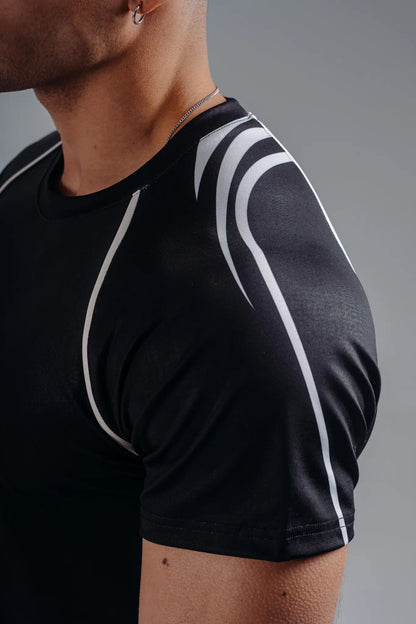 NEBBIA 872 T-shirt funzionale nera | PRIMAL