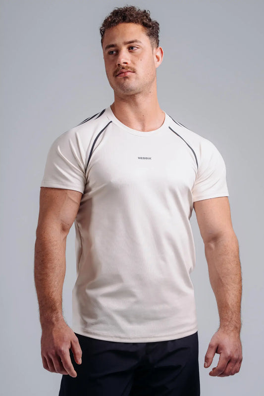 NEBBIA 872 Cloud Dancer T-shirt funzionale | PRIMAL