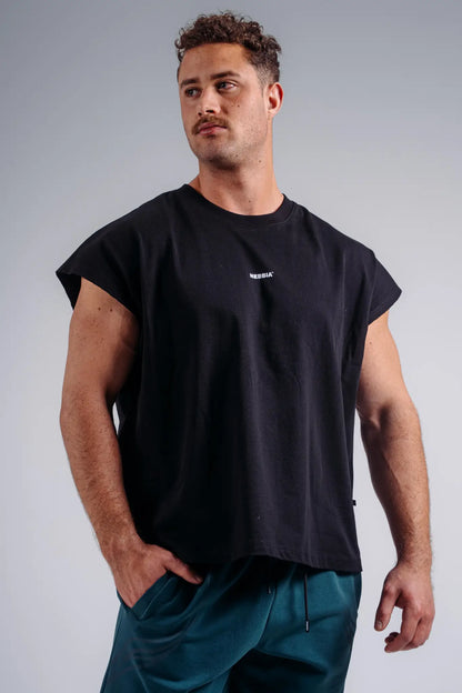 Canotta Oversize Nera NEBBIA 873 '97 | PRIMAL