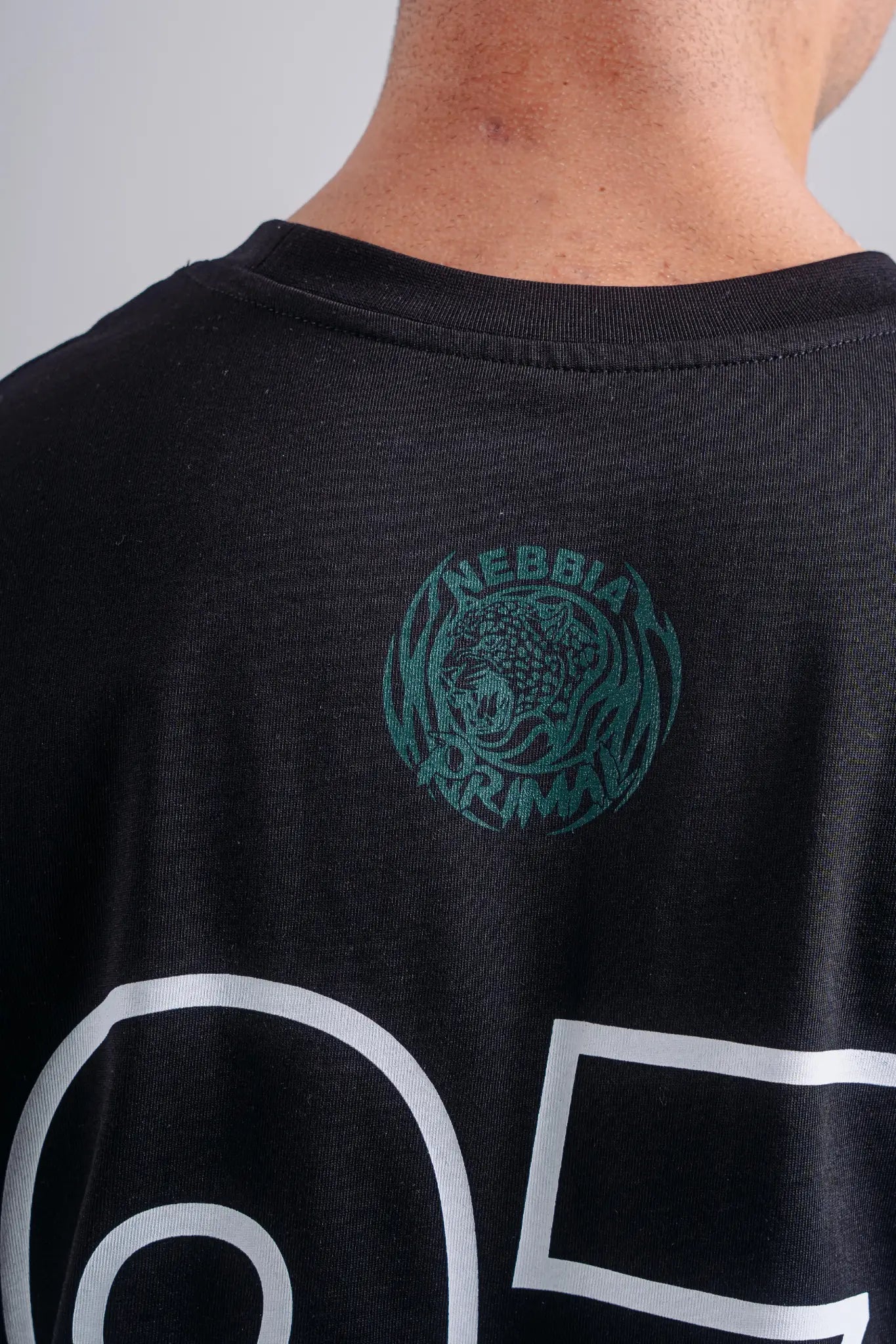 Canotta Oversize Nera NEBBIA 873 '97 | PRIMAL