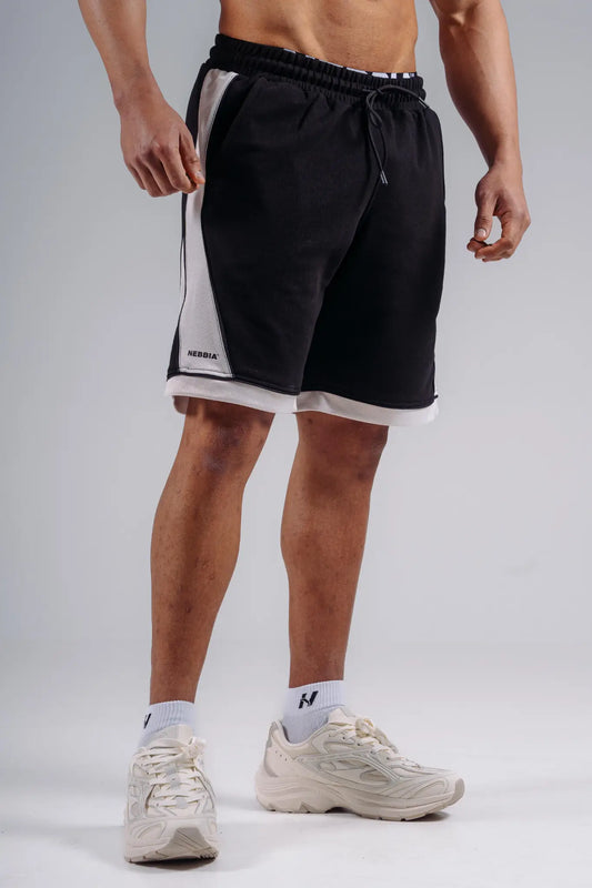 NEBBIA 877 Pantaloncini da Allenamento Neri | PRIMAL