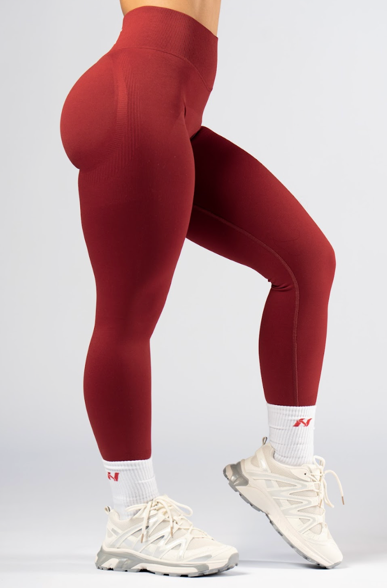 Nebbia Leggings 888 Red – push-up, high waist | Nebbia Activewear (8/8)