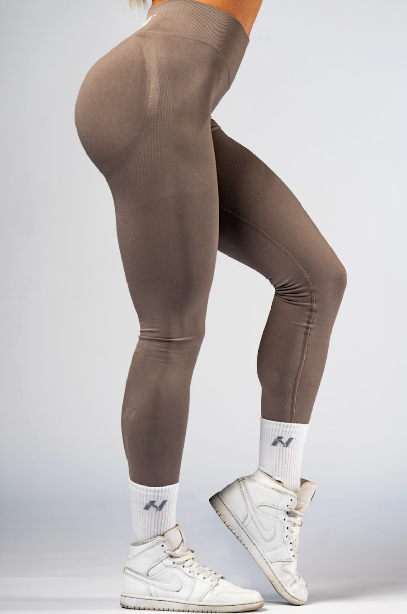 Nebbia Leggings 888 Brown – push-up, high waist | Nebbia Activewear (3/7)