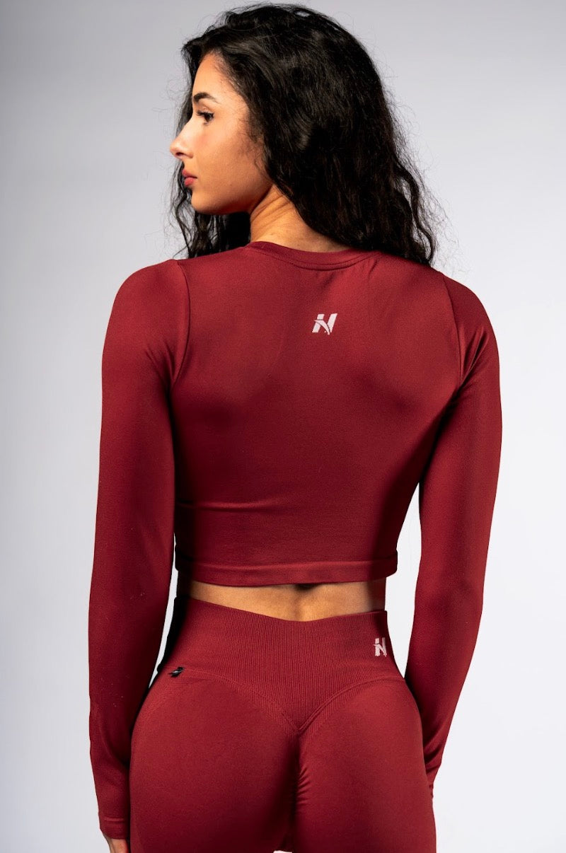 Nebbia Sports Top 892 Red – seamless | Nebbia Activewear (5/7)