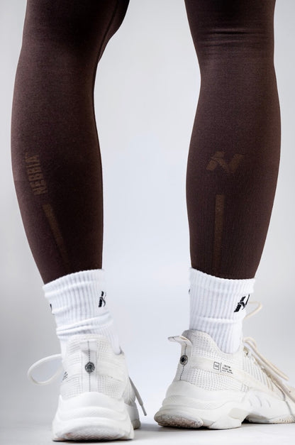 Nebbia Leggings 888 Brown – push-up, high waist | Nebbia Activewear (3/6)