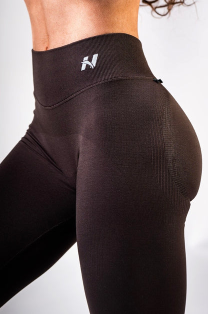 Nebbia Leggings 888 Brown – push-up, high waist | Nebbia Activewear (4/6)