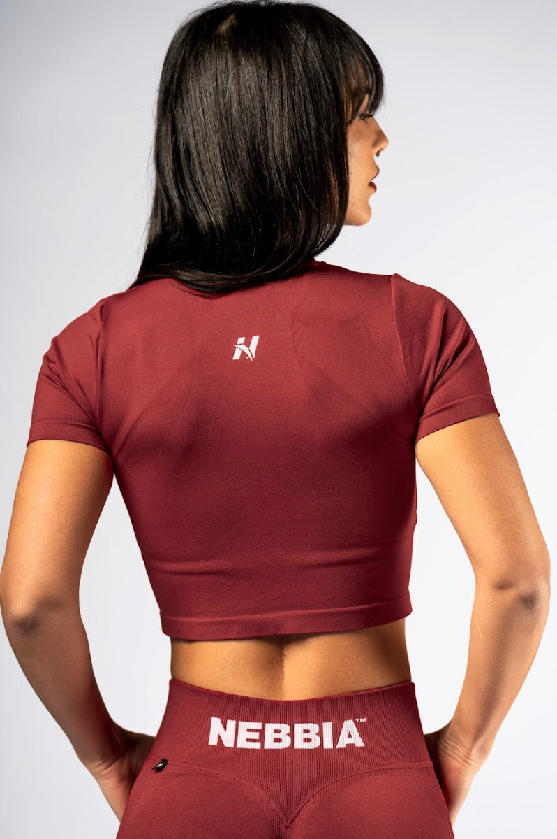 Nebbia Sports Shorts 891 Red – seamless | Nebbia Activewear (5/6)