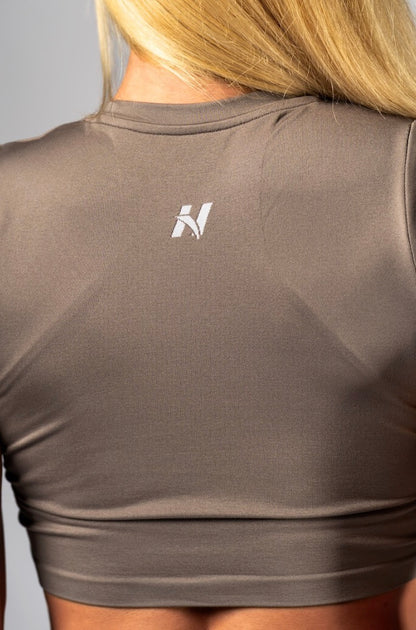 Nebbia Sports Shorts 891 Brown – seamless | Nebbia Activewear (3/6)