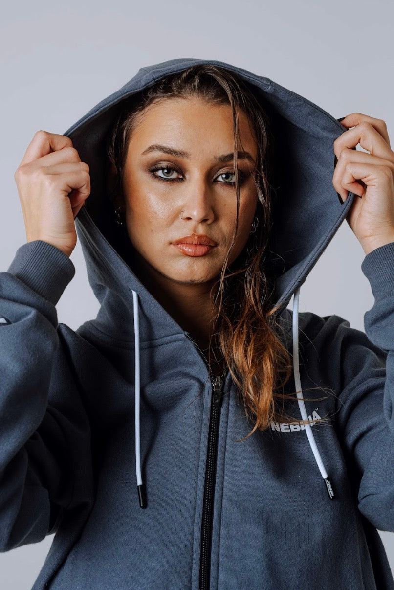 Nebbia Hoodie 895 Black | Nebbia Activewear (6/11)