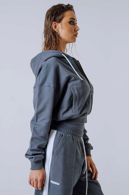 Nebbia Hoodie 895 Black | Nebbia Activewear (11/11)