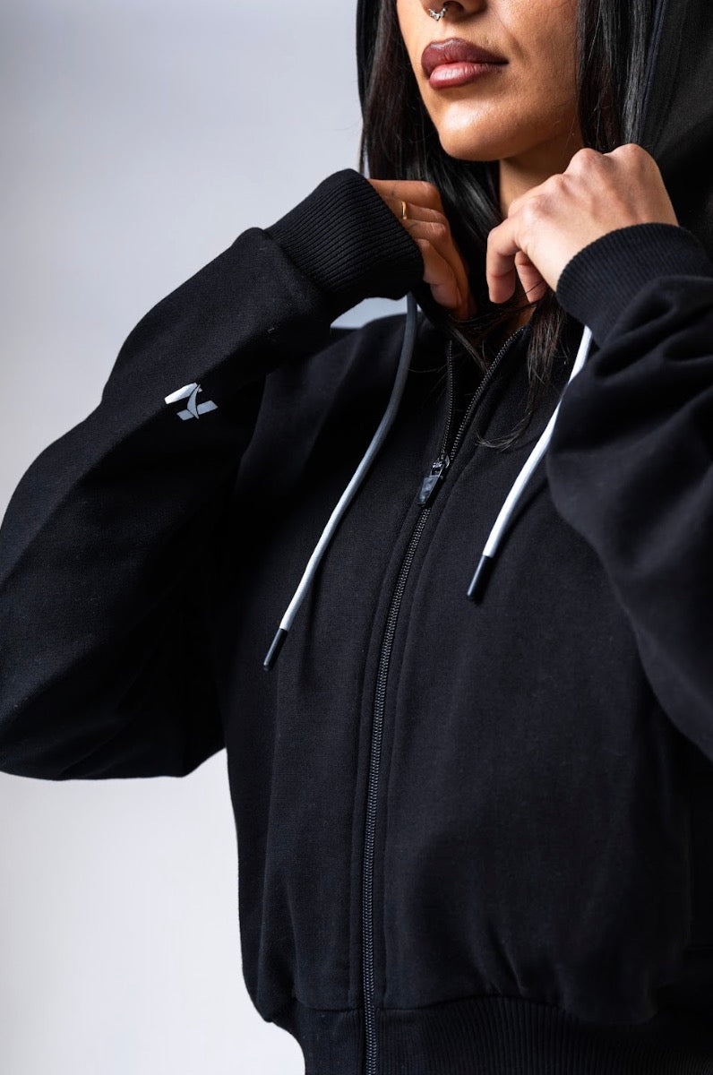 Nebbia Hoodie 895 Black | Nebbia Activewear (4/6)