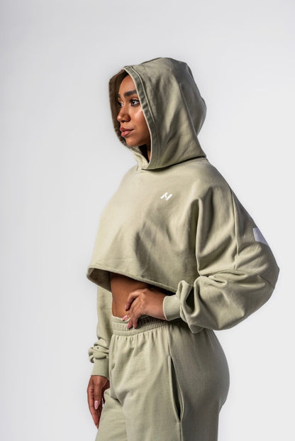 Nebbia Hoodie 433 Green | Nebbia Activewear (5/8)