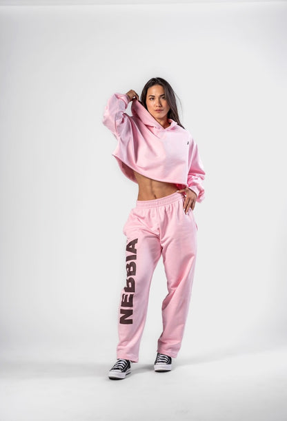Nebbia Jogger Pants 432 Pink | Nebbia Activewear (2/5)