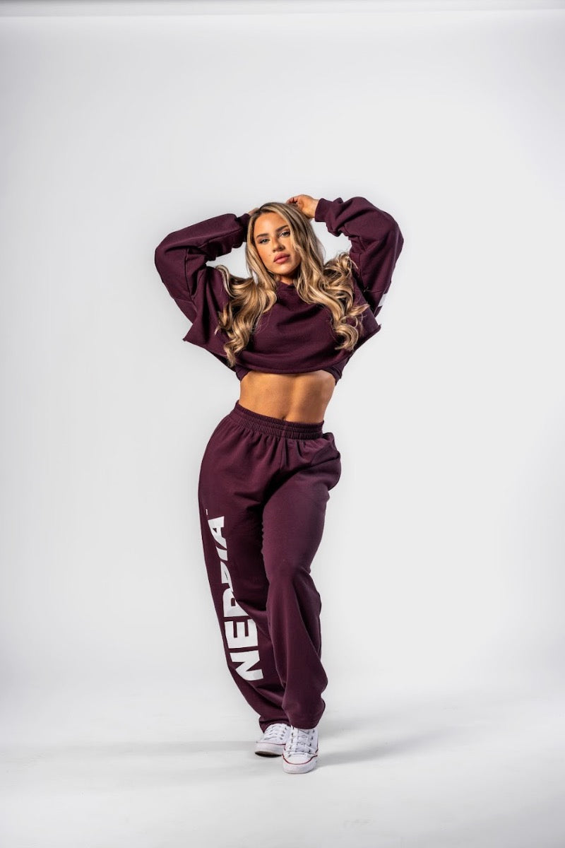 Nebbia Jogger Pants 432 Red | Nebbia Activewear (2/5)