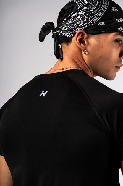 Nebbia Sports Shorts 900 Black – seamless | Nebbia Activewear (3/6)