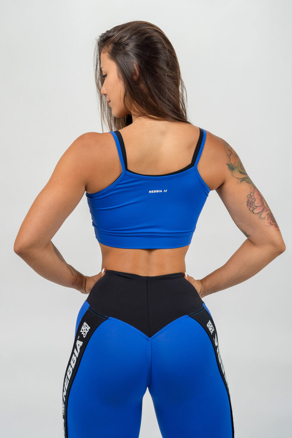 Nebbia Sports Bra 241 Blue | Nebbia Activewear (2/5)