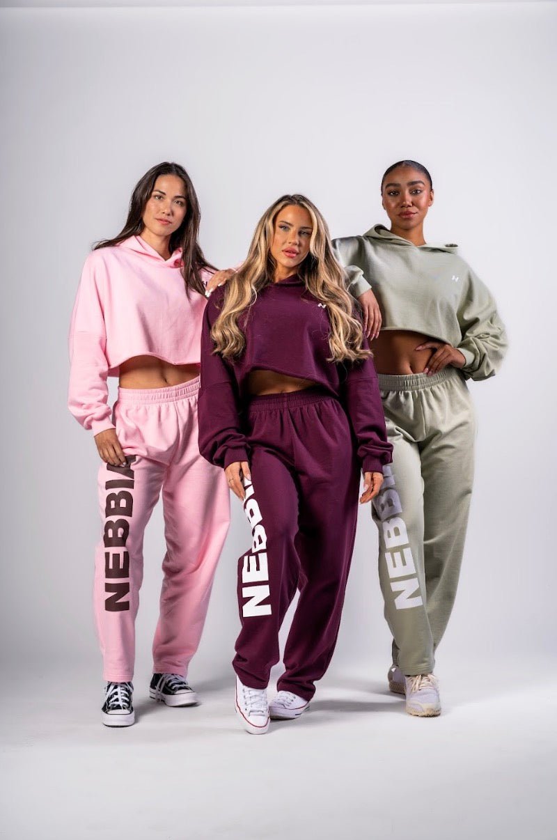 Nebbia Own Your Power Oversized Hoodie 433 - Pink| Gym Pump Cover - AlisiiaKholli