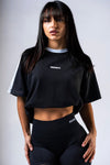 Unisex Relaxed Training T-Shirt – Black NEBBIA 894 | POWER
